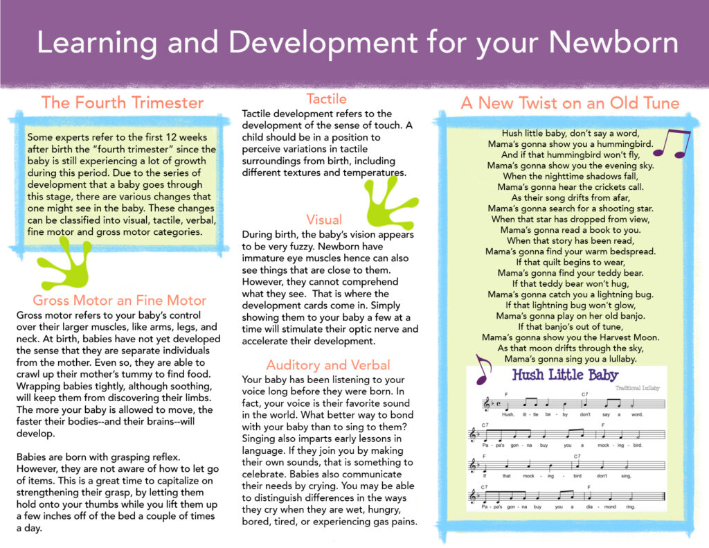 newborn baby box developmental guidance